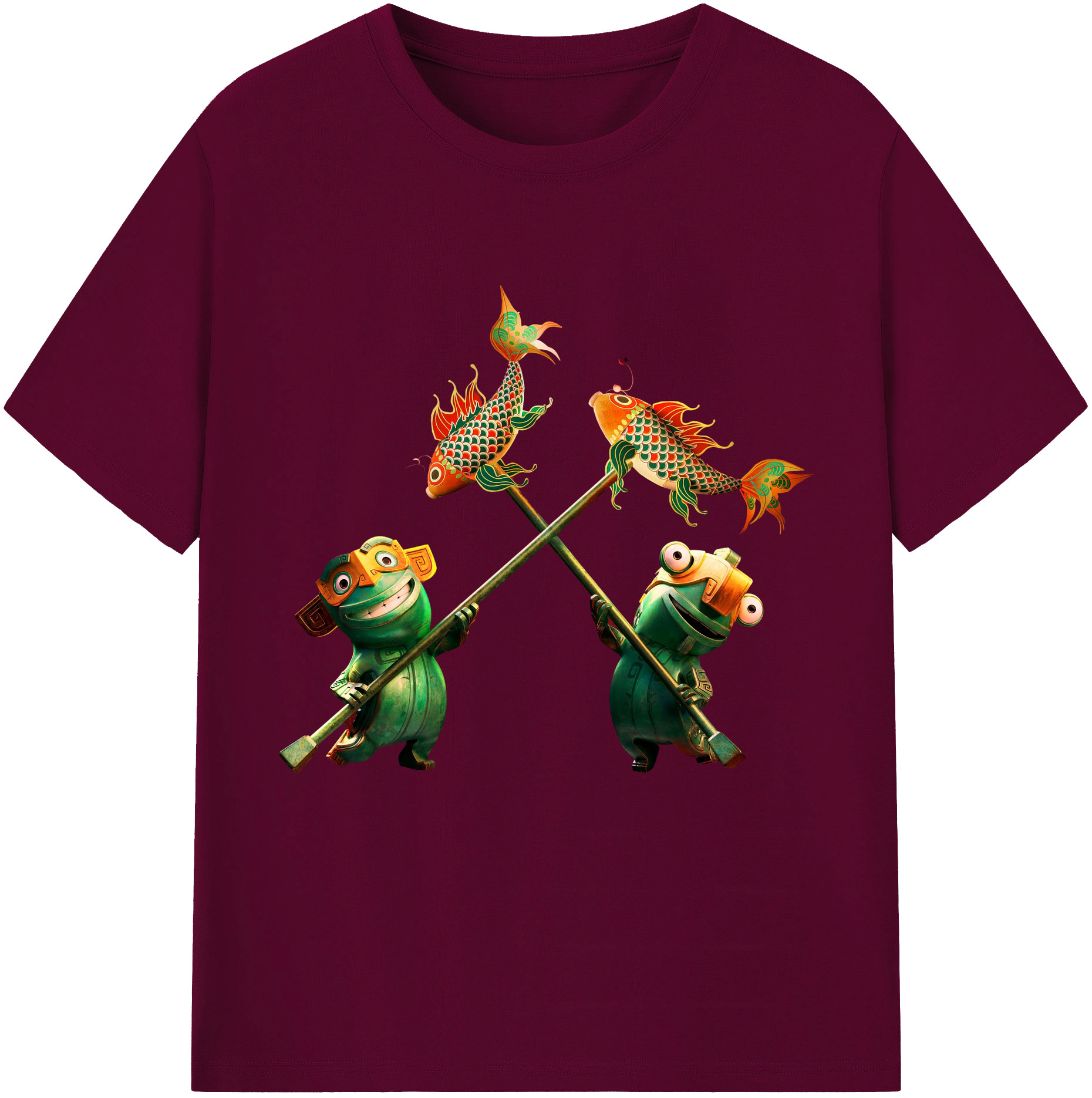 （画像用） Ne Zha 2 ナタ 魔童の大暴れ レディースカジュアルプリントTシャツ（綿100％）
